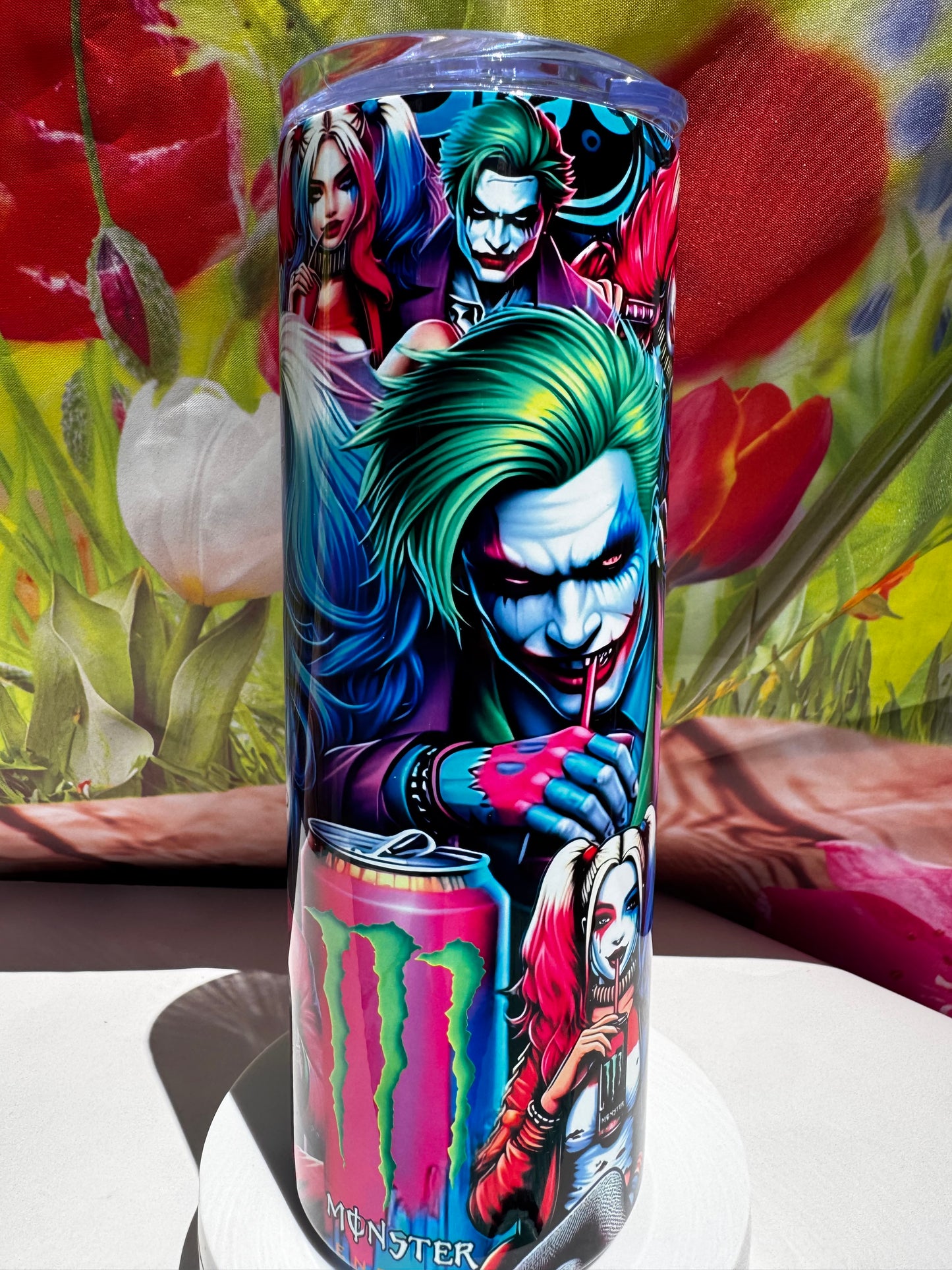 Joker and Harley Quinn 20 oz Tumbler