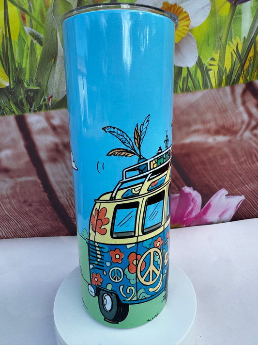 Snoopy Hippie 20 oz Tumbler