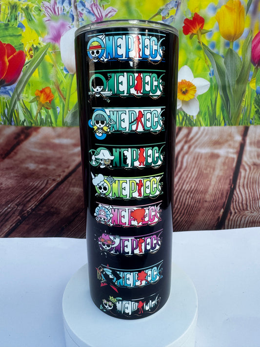 20 oz One Piece Amime Tumbler