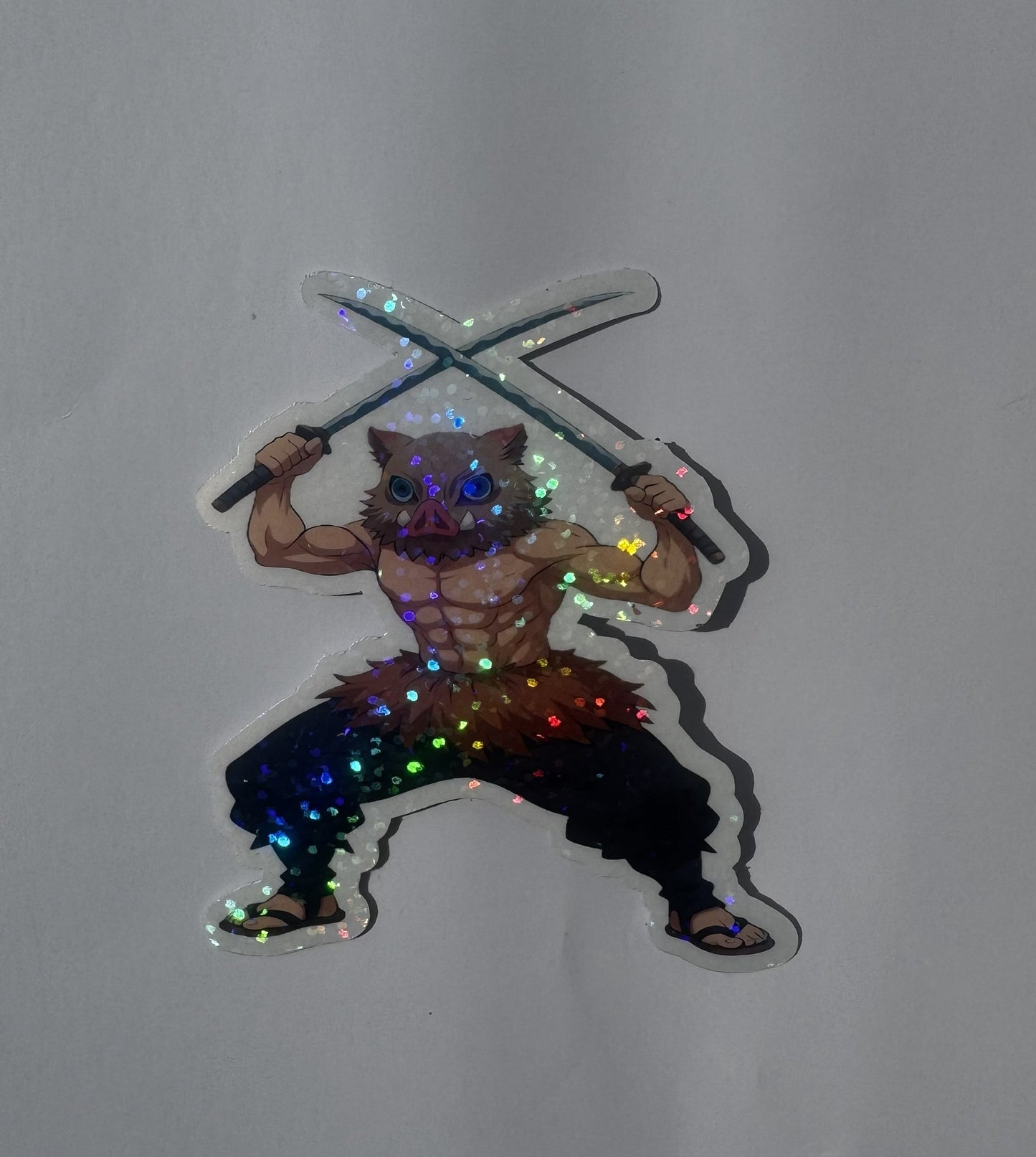 Holographic Demon Slayer Stickers