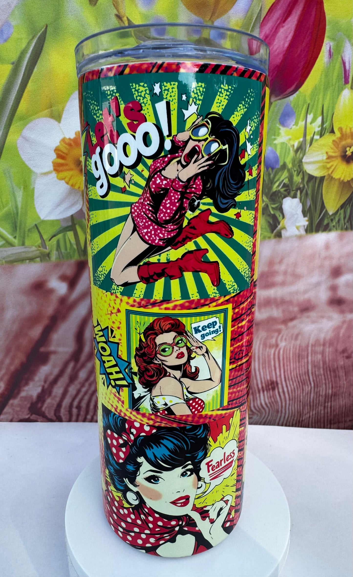 Pop Art Women Tumbler 20oz