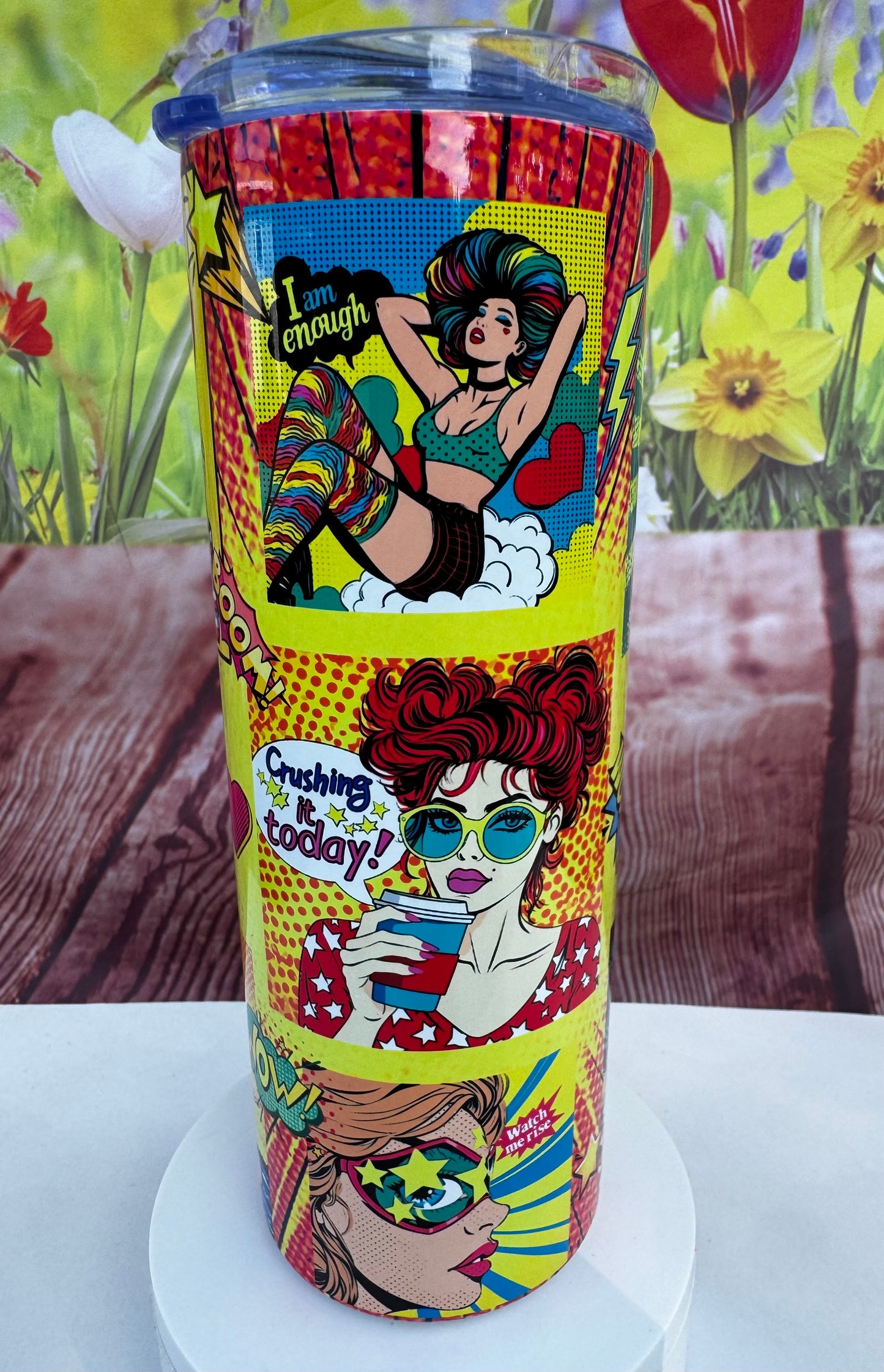 Pop Art Women Tumbler 20oz