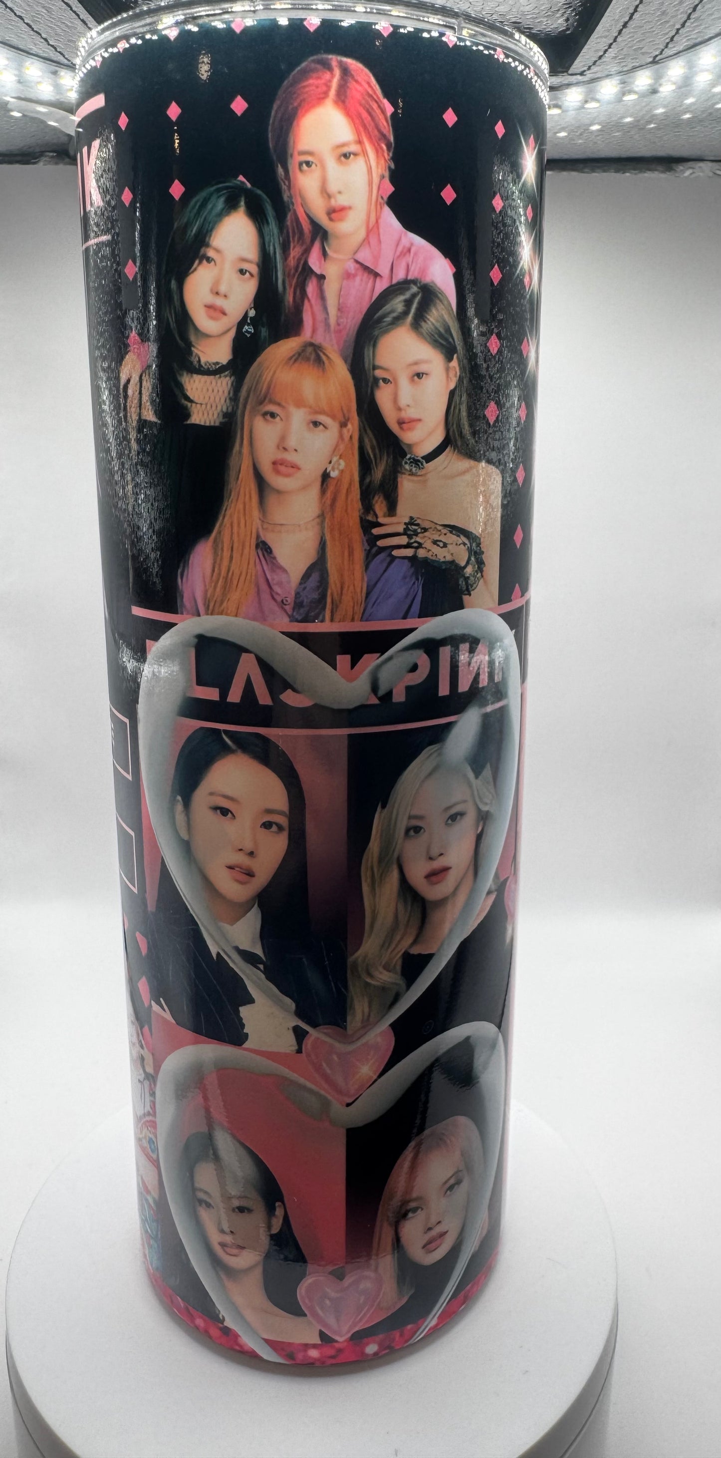 Black Pink 20 oz Tumbler