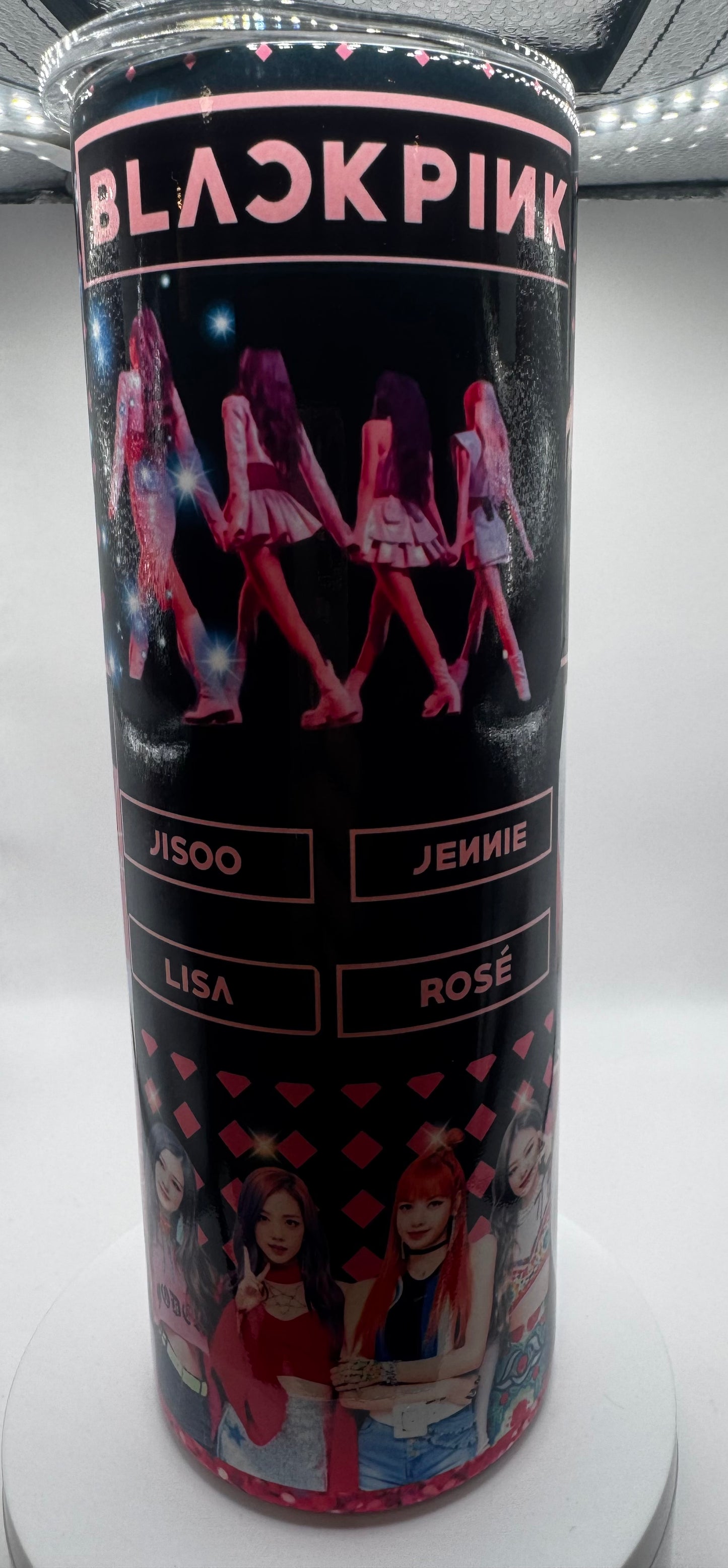 Black Pink 20 oz Tumbler