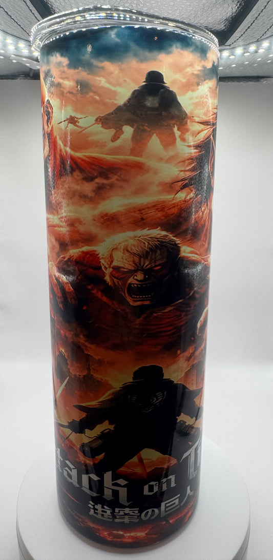 Attack on Titan 20 oz Tumbler