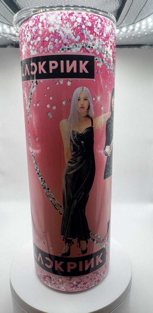 Black Pink beautiful 20 oz Tumbler