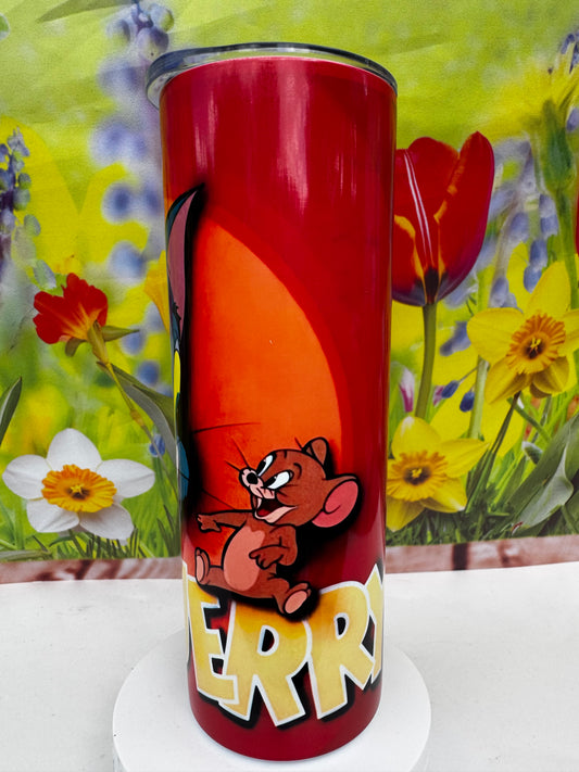 Tom and Jerry 20 oz Tumbler