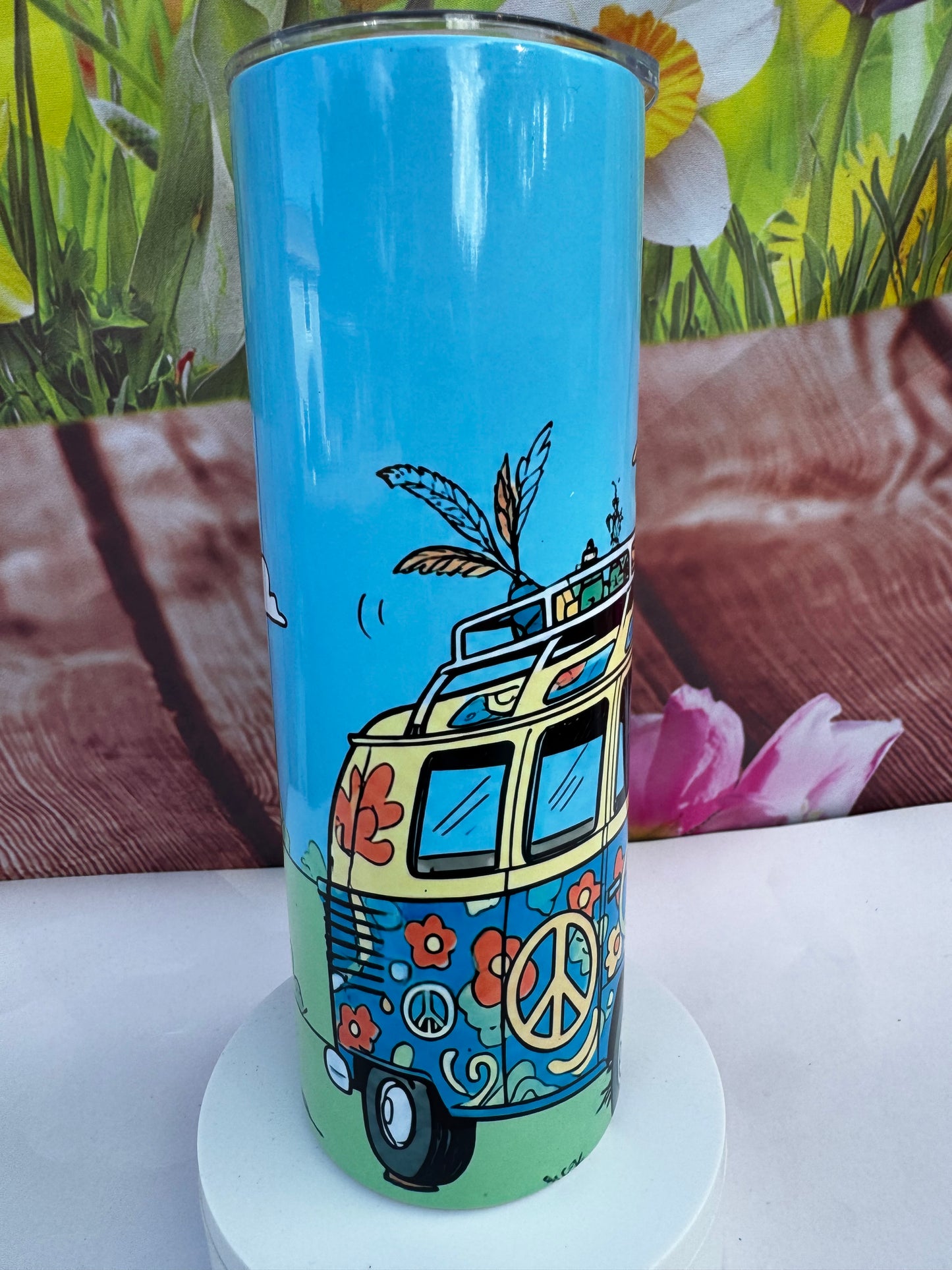 Snoopy Hippie 20 oz Tumbler