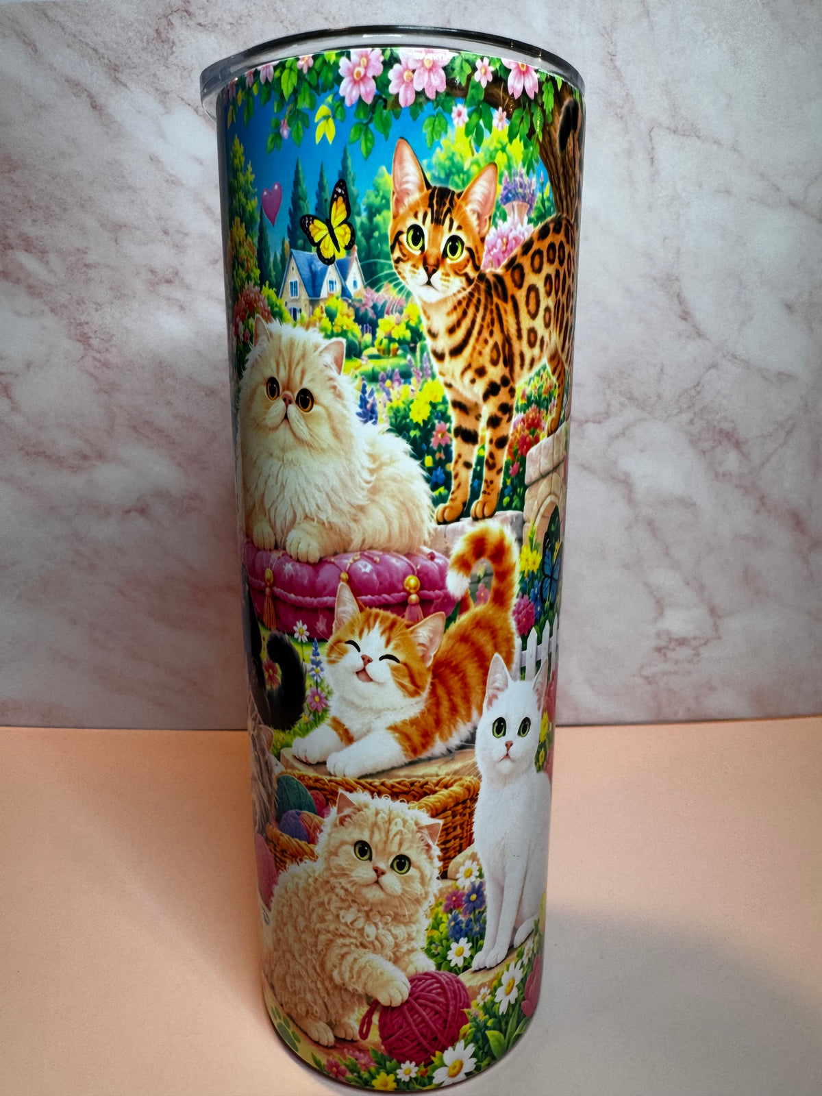Cats 20 oz Tumbler
