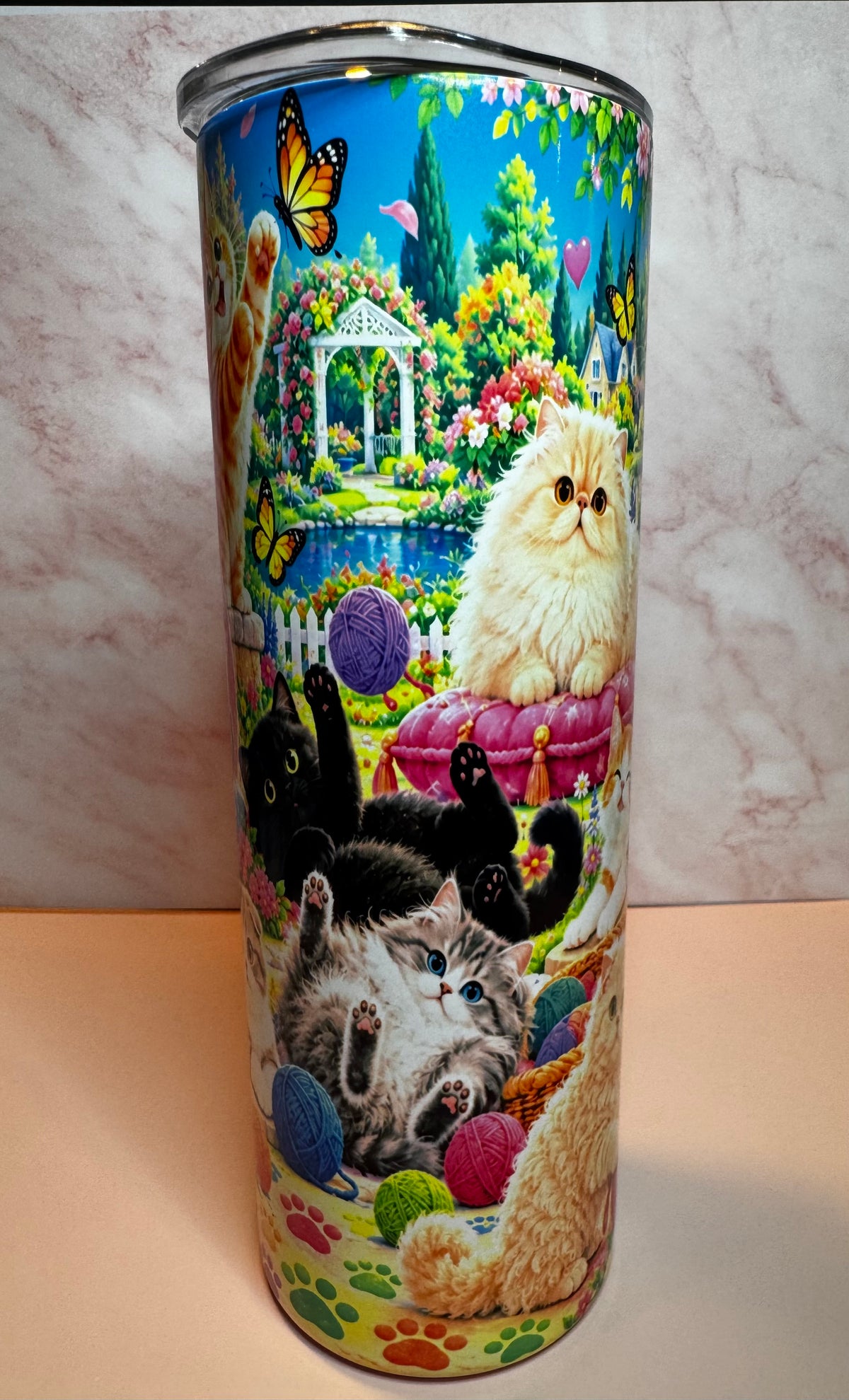 Cats 20 oz Tumbler