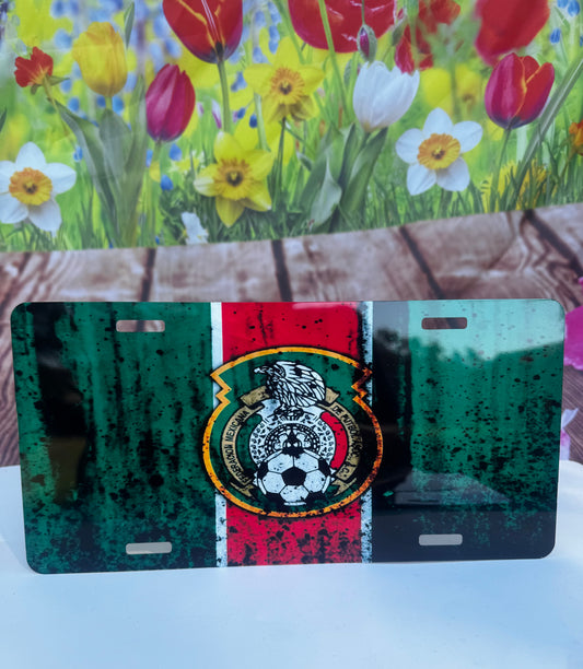 Selección Mexicana License Plate