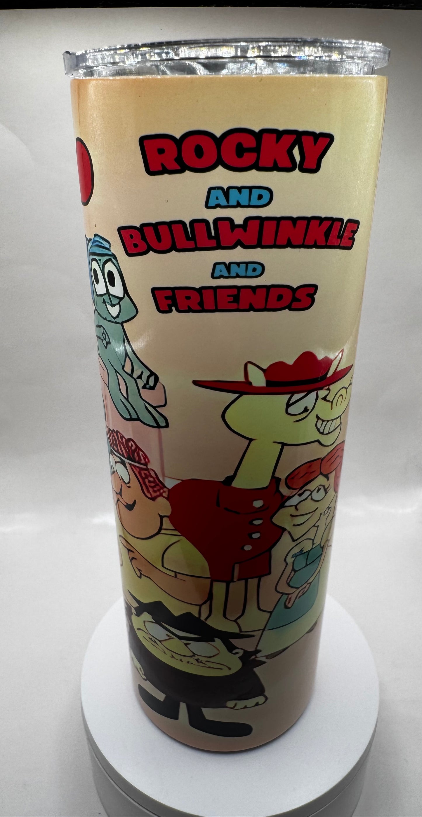 Rocky and Bullwinkle and Friends 20 oz Tumbler