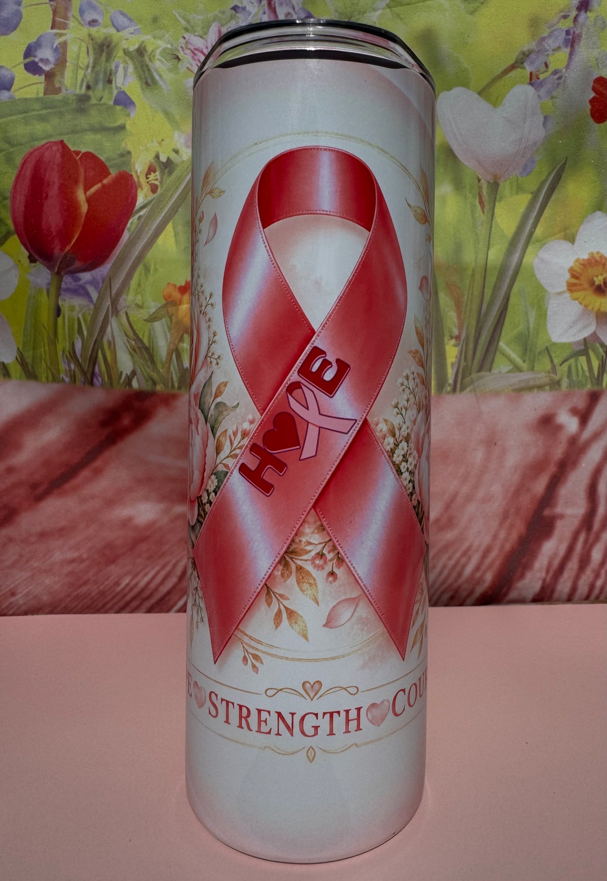 Hope Breast Cancer Awareness 20 oz Tumbler