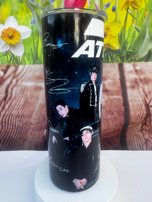 Ateez 20 oz Tumbler Golden Hour