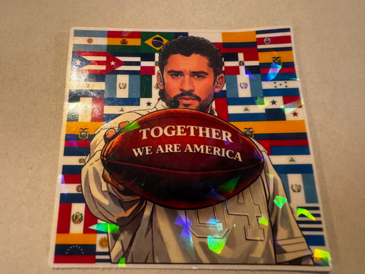 Puerto Rico Holographic Cultural stickers