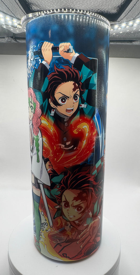 20 oz Demon Slayer Tumber