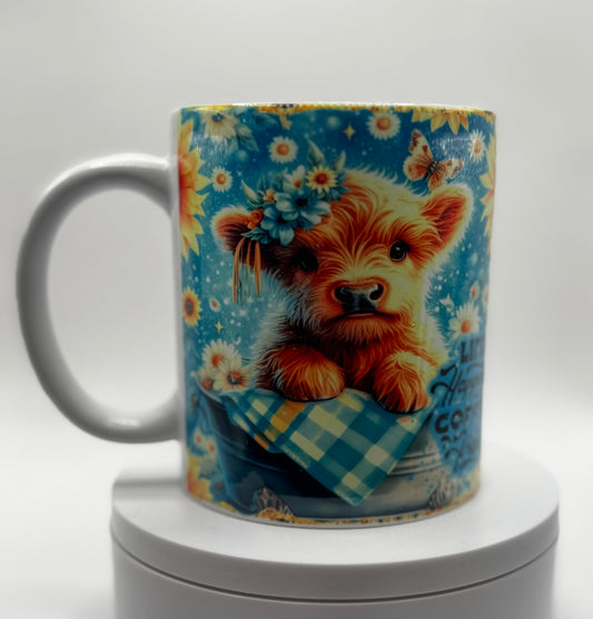 Highland Cow 11 oz Mug