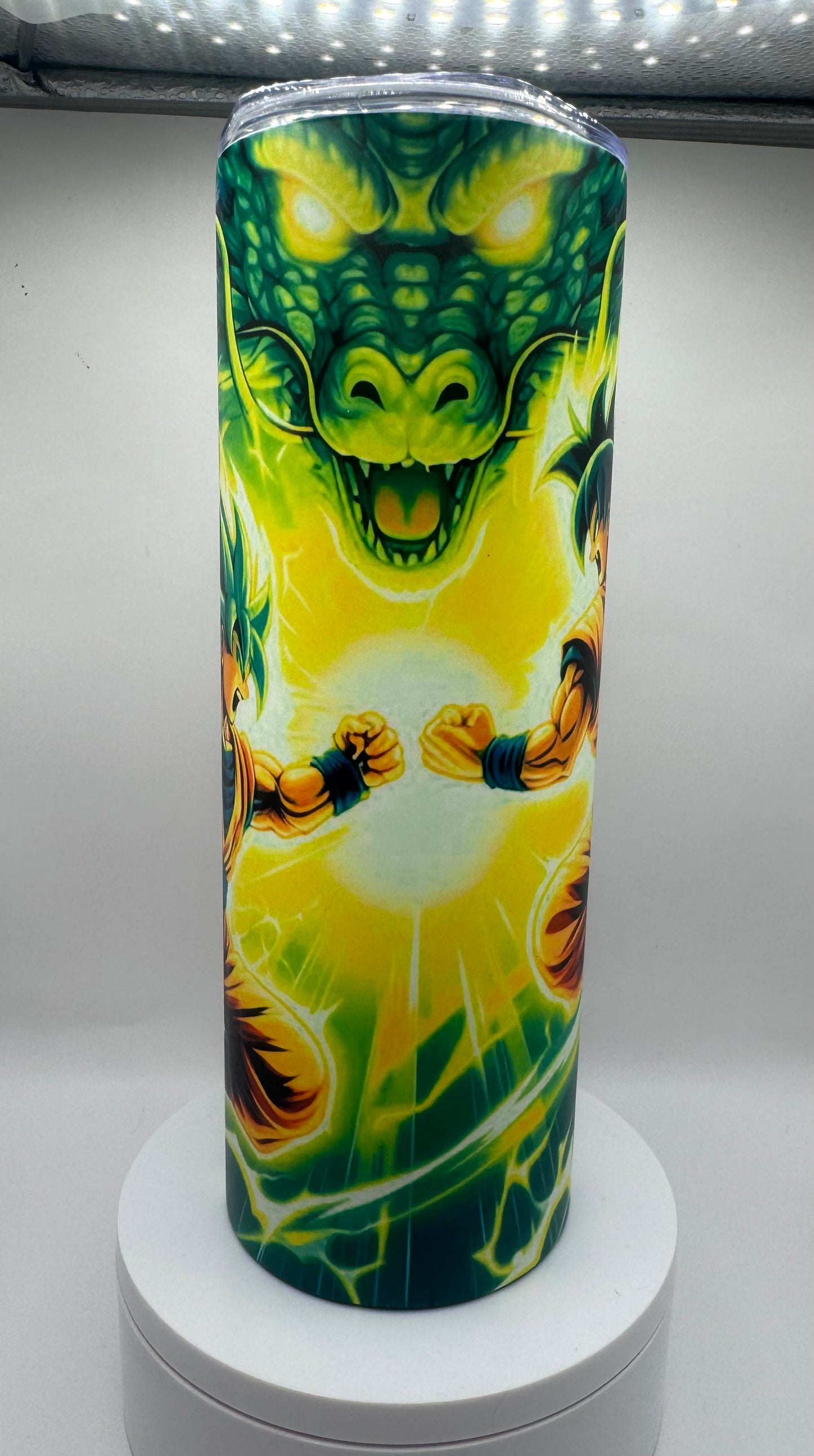 Dragon Ball Z 20 oz glow in the dark Tumbler