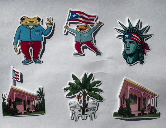 Puerto Rico Stickers