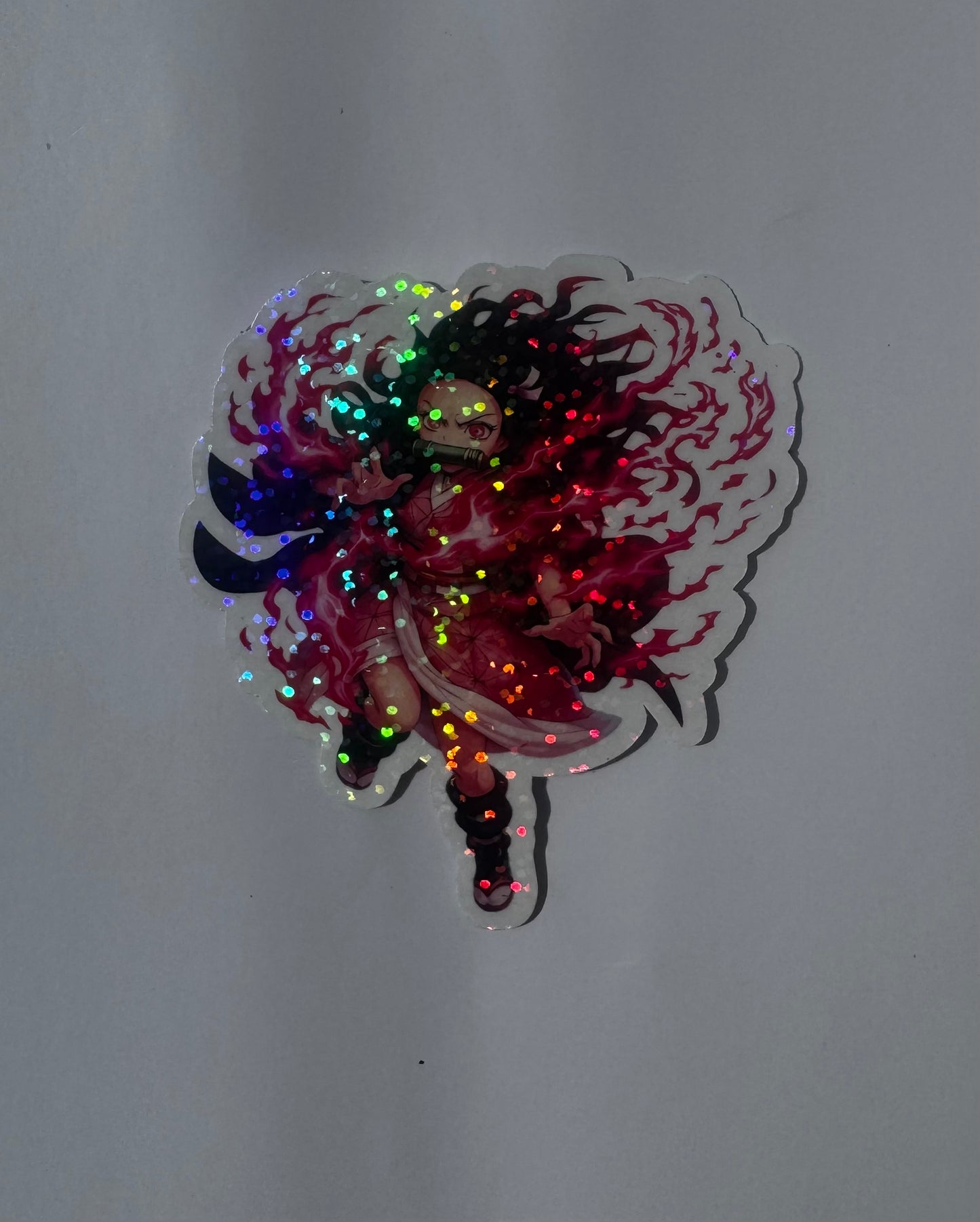 Holographic Demon Slayer Stickers