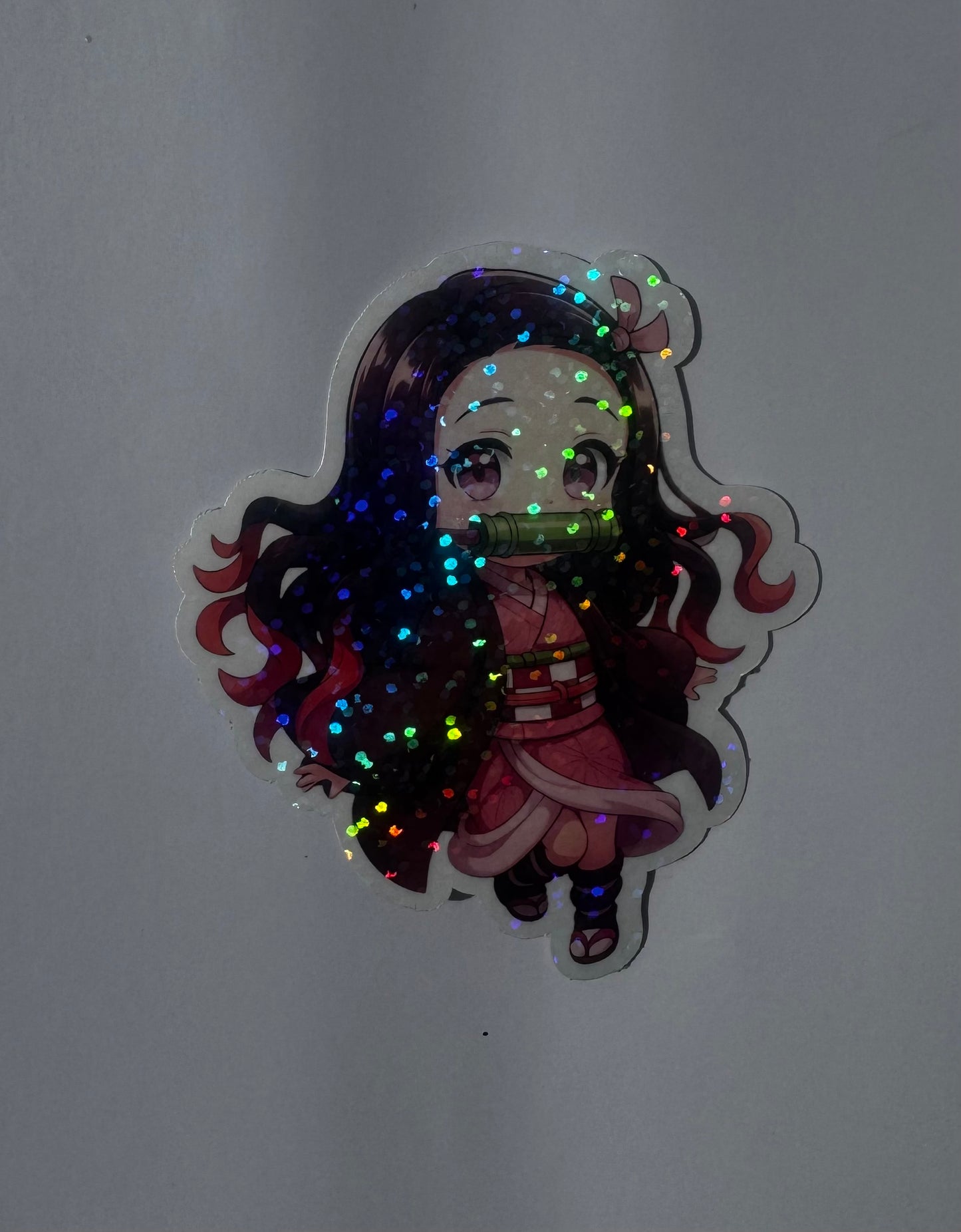 Holographic Demon Slayer Stickers