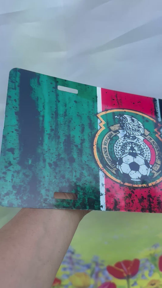 Selección Mexicana License Plate