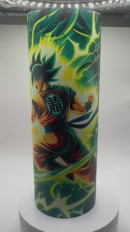 Dragon Ball Z 20 oz glow in the dark Tumbler