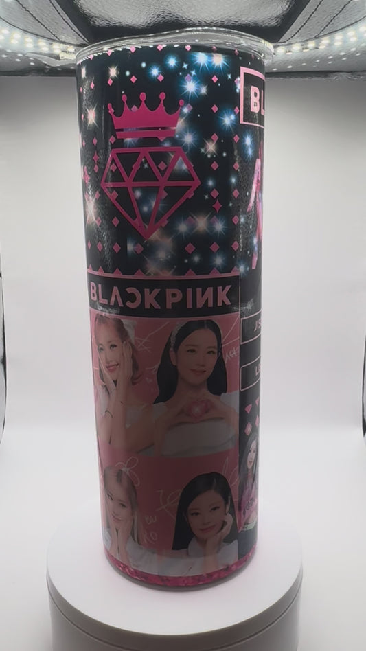 Black Pink 20 oz Tumbler