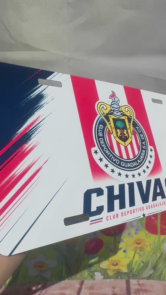 Chivas License Plate