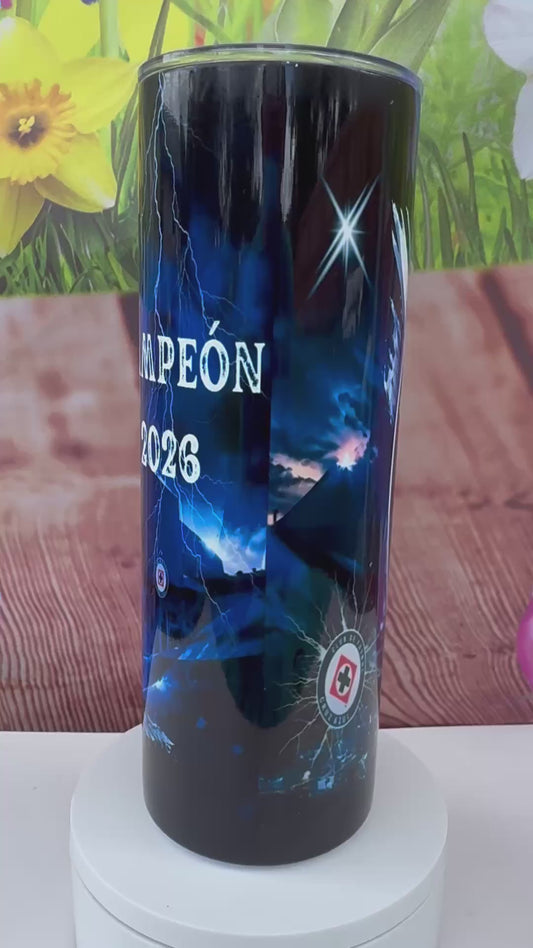 Cruz Azul Campeón 20 oz Tumbler