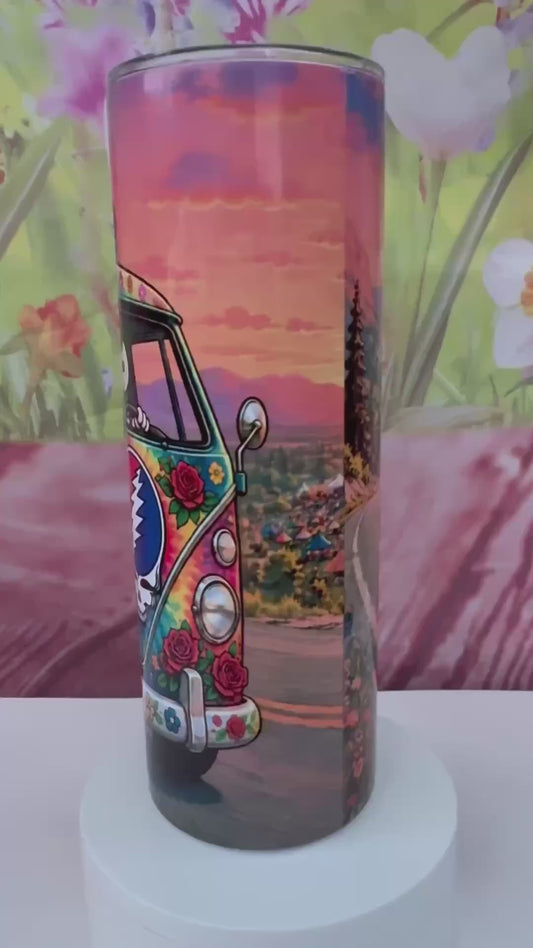 Snoopy Grateful Dead 20 oz Tumbler