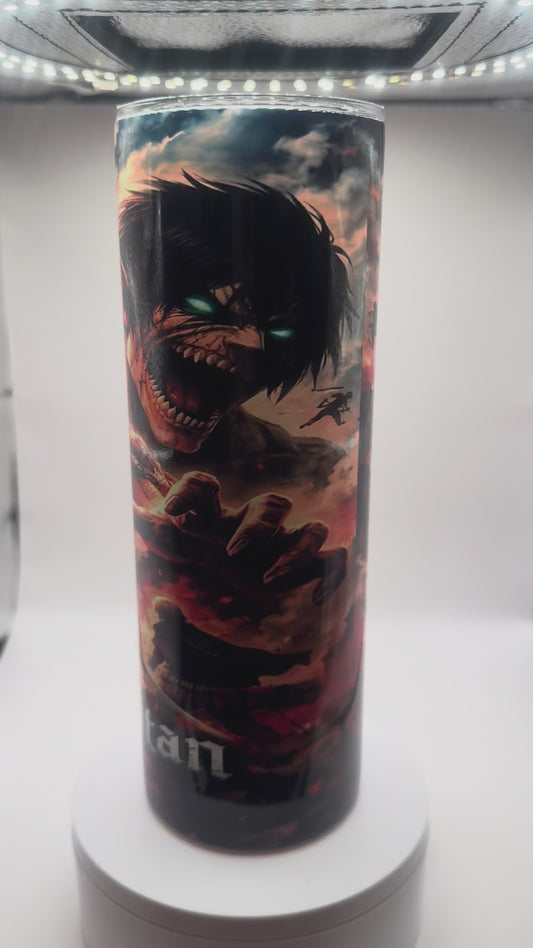 Attack on Titan 20 oz Tumbler