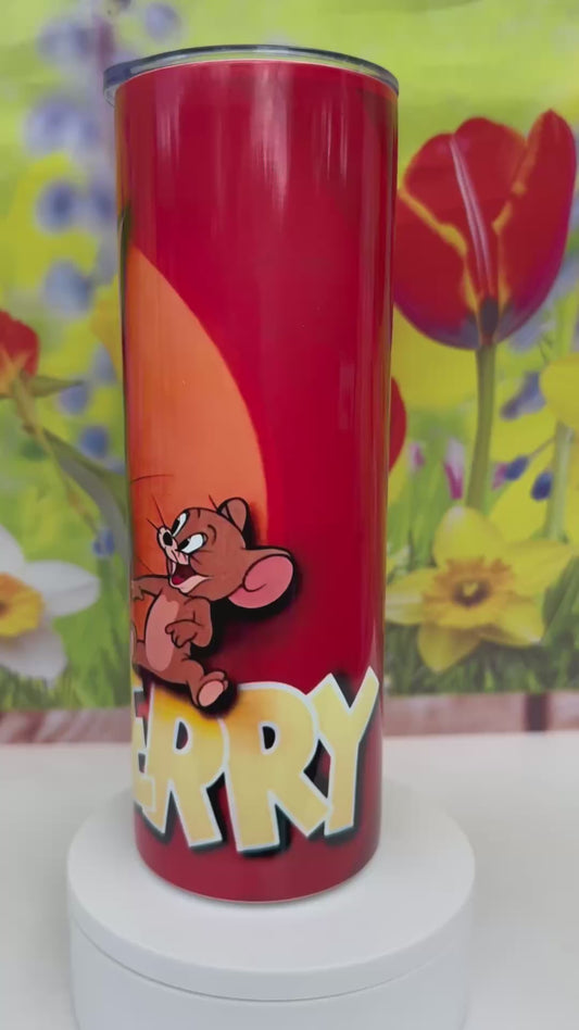 Tom and Jerry 20 oz Tumbler